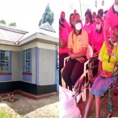 Des policiers construisent une maison pour une collègue paralysée et abandonnée par son mari